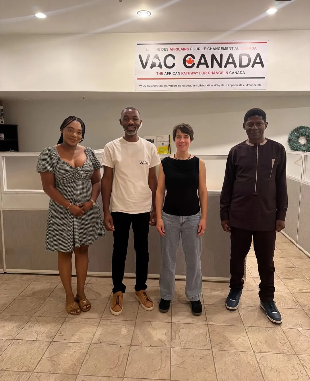 Rencontre dans les locaux de la VACC